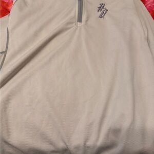 Harley Davidson layer top cream color Quarter-Zip Pullover